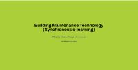 Building Maintenance Technology